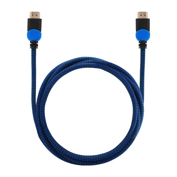 Kabel HDMI 2.0 dedykowany do Playstation niebiesko-czarny 1,8m, GCL-02